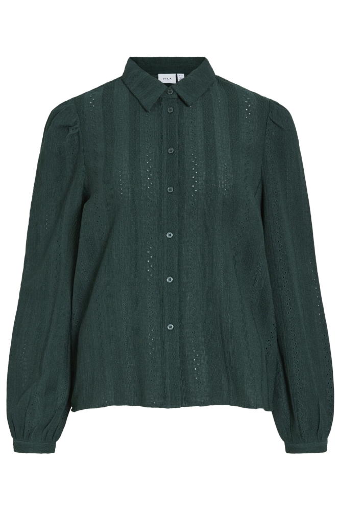 VIZANIA L/S SHIRT - NOOS 14107476 PONDEROSA PINE